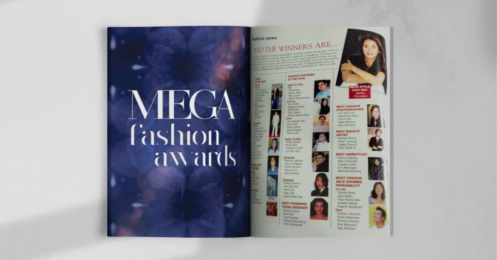 MEGA Fashion Awards Magazine