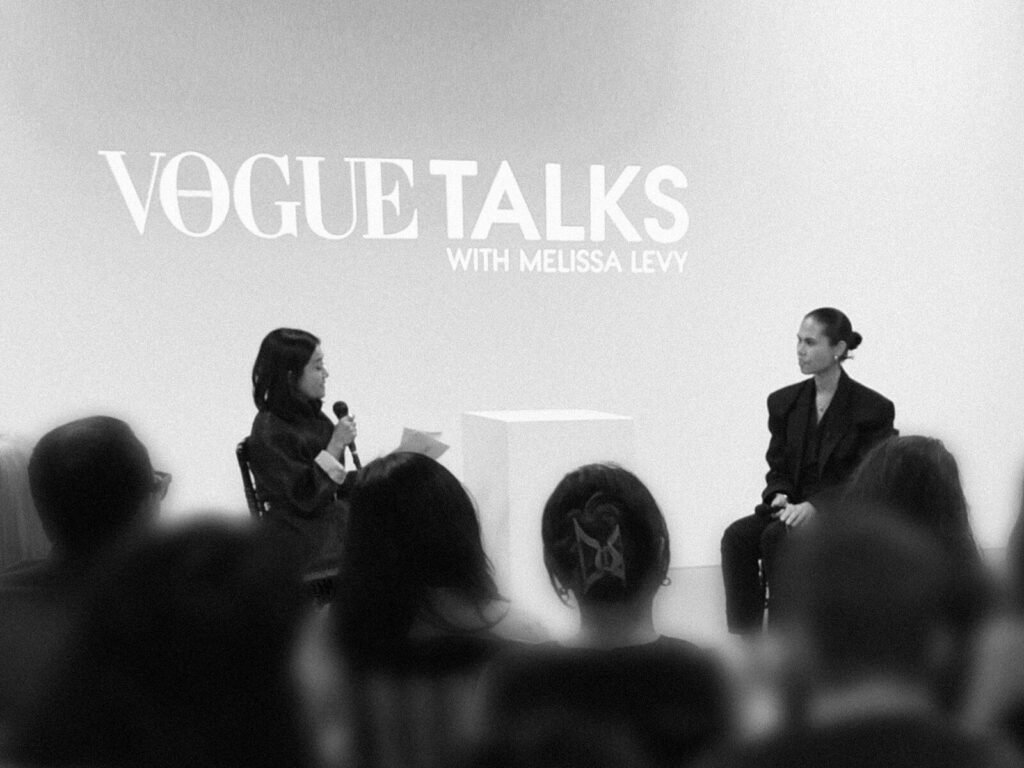 Vogue Talks with Melissa Levy