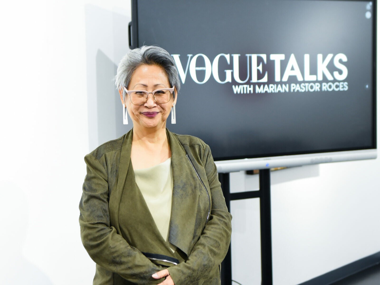 Vogue Talks with Marian Pastor