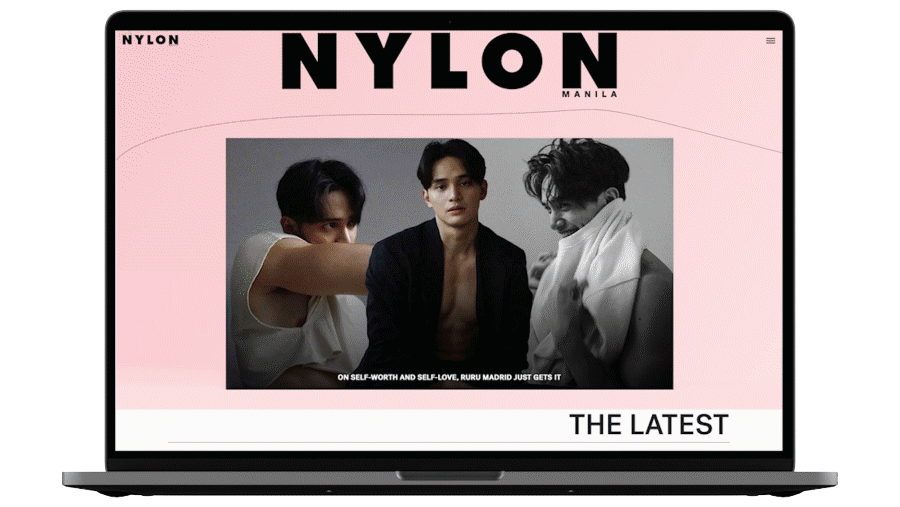 NYLON Website Scroll